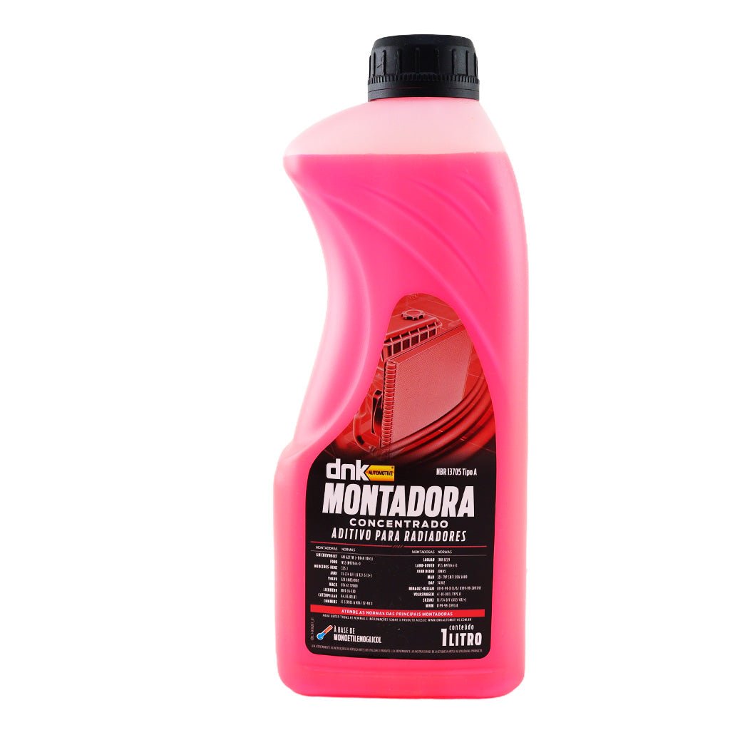 Aditivo Arrefecimento Rosa Concentrado Dnk Montadora Padrao Alta Performance