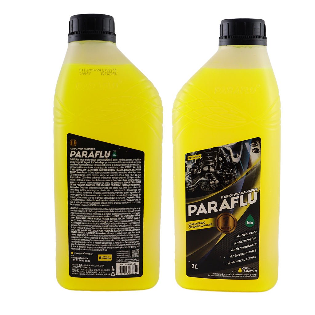 Aditivo Radiador Amarelo Paraflu Organico Concentrado 1litro