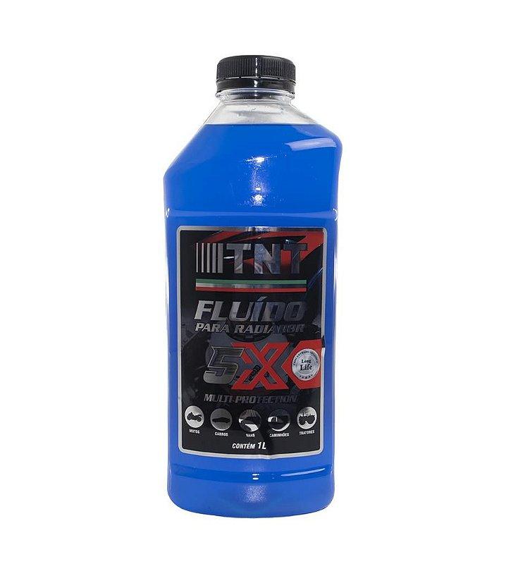 Aditivo Radiador TNT Concentrado Azul 1l Organico TNT002AZ - Paraiso das Mangueiras Imagem principal do produto