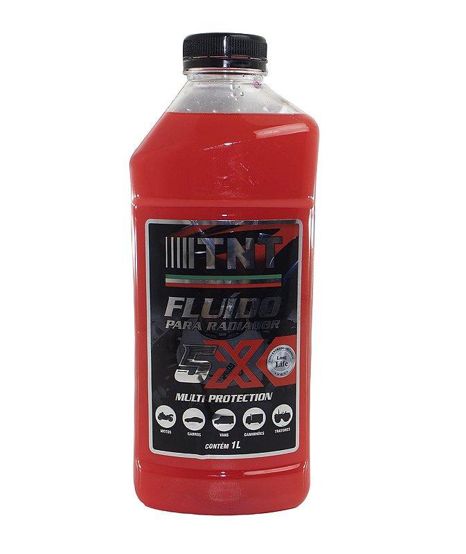 Aditivo Radiador TNT Concentrado Rosa 1l Organico Original - Paraiso das Mangueiras