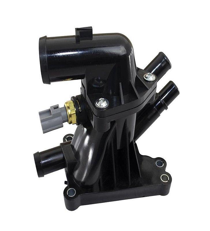 Carcaça Válvula Termostática Completa Ka 1.0 12V 3Cil 14/20 - Paraiso das Mangueiras Imagem principal do produto