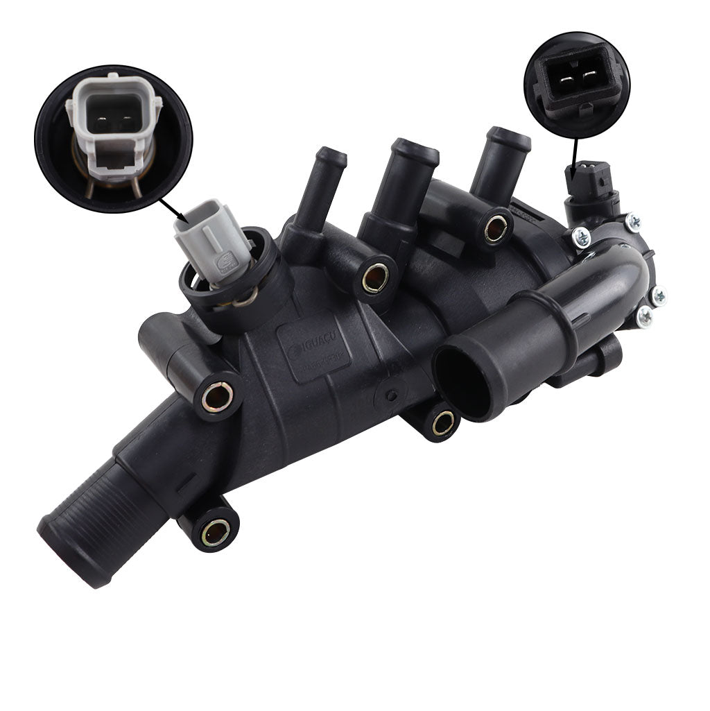 Carcaca Válvula Termostática Fiesta 1.0 1.6 8v Zetec 02 A 06 - Paraiso das Mangueiras