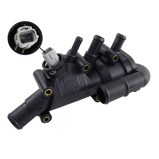 Carcaca Válvula Termostática Fiesta 1.0 1.6 8v Zetec 02 A 08 - Paraiso das Mangueiras