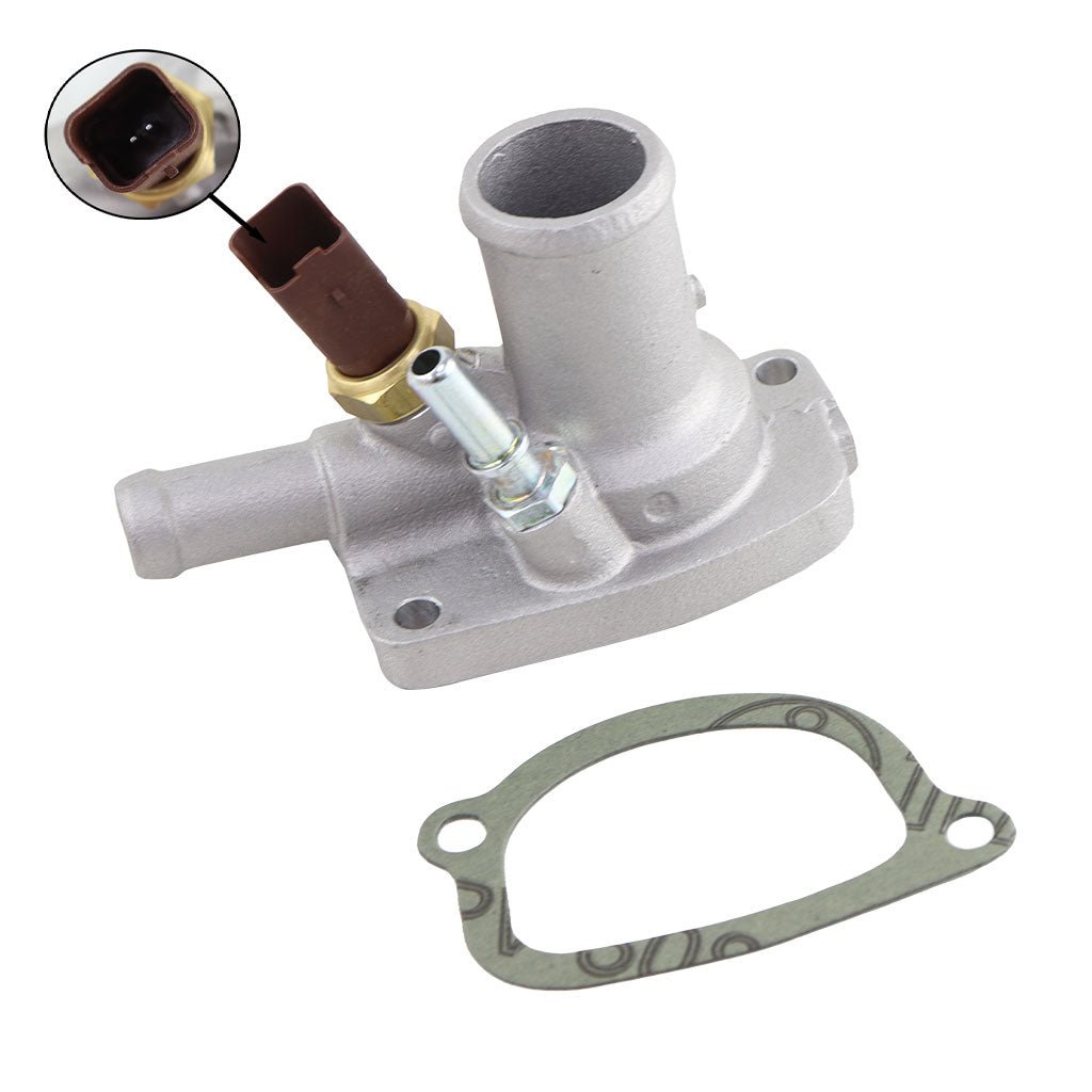 Carcaça Válvula Termostática Fiorino Mobi Palio Uno 1.0 Fire - Paraiso das Mangueiras