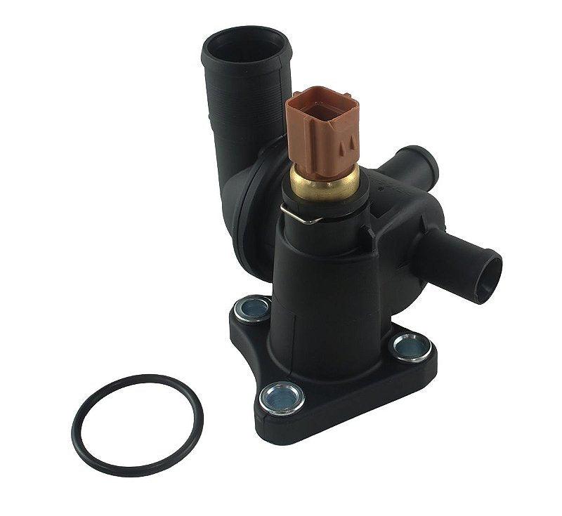 Carcaça Válvula Termostática Kia Picanto 1.0 1.1 12V 05/10 - Paraiso das Mangueiras