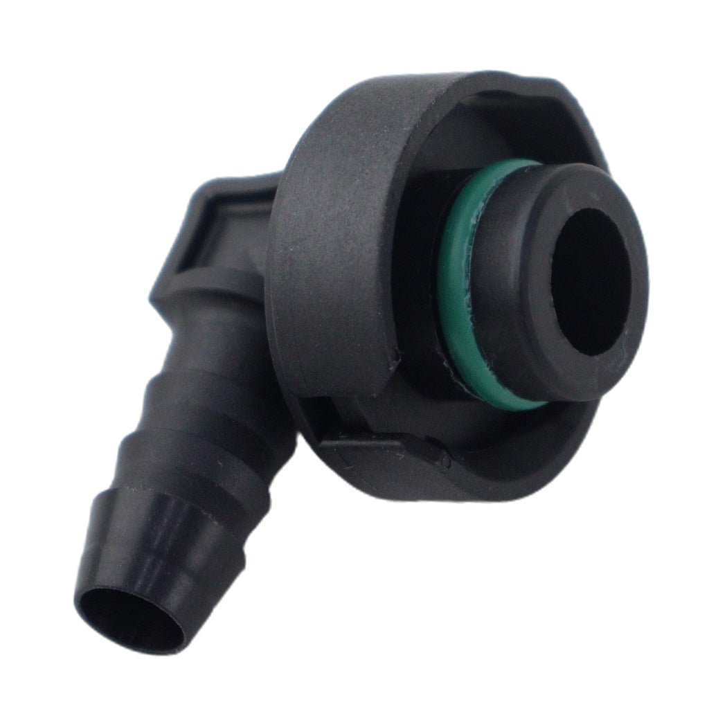 Conector Engate 90° Macho 16mm X 12,5mm Quick Universal
