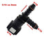 Conector Engate Rapido Gasolina 5/16 8mm ( T ) - Paraiso das Mangueiras