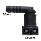 Conector Engate Rapido Quick 90° Tubo 8mm X 7,5mm Universal