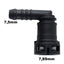 Conector Engate Rapido Quick 90° Tubo 8mm X 7,5mm Universal