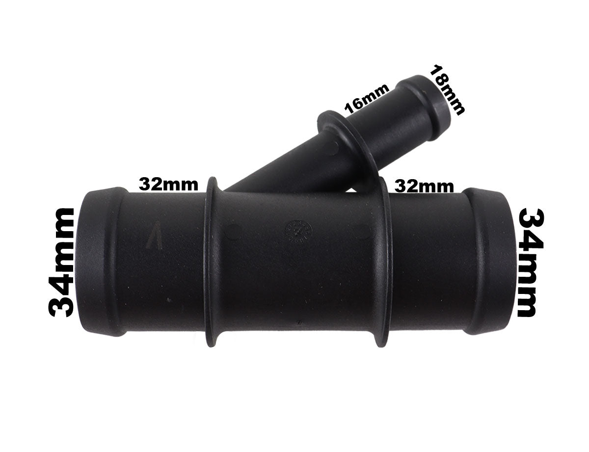 Conector Fluxo De Agua Audi Golf 1j0121087b - Paraiso das Mangueiras