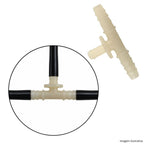 Conector Mangueira Injeção Quick Em T 5/16 X 5/16 Qcp106