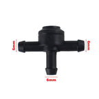 Conector Mangueira Limpa Parabrisa Valvula 6mm Tee Esguicho