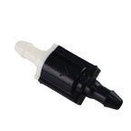 Conector Mangueira Parabrisa Toyota 6mm Conexão C/ Valvula Esguicho Limpador