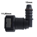 Conector Quick 90° Engate 11,8 X 12mm Macho Femea Universal