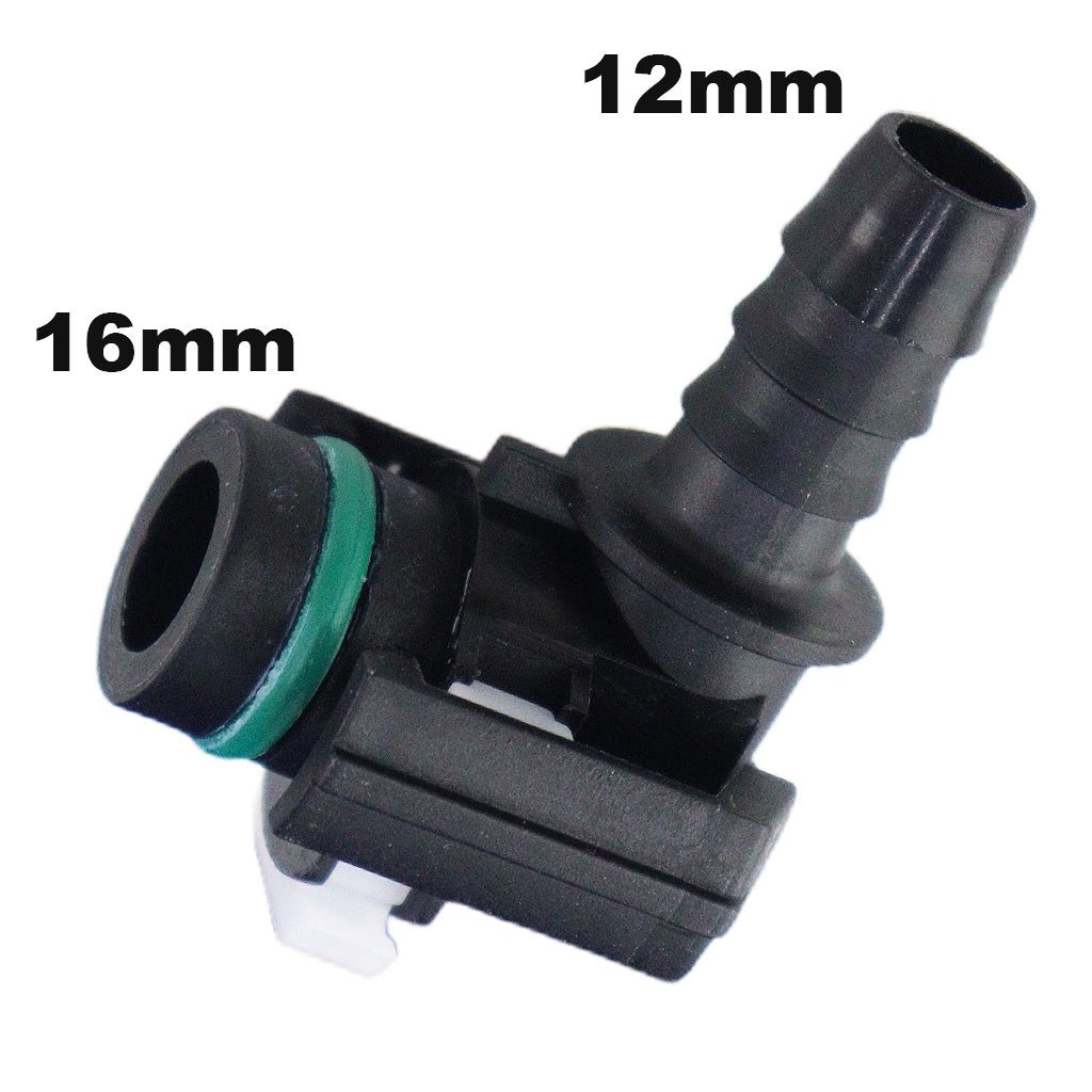 Conector Quick 90° Engate Macho 16mm X 12mm Mang Universal