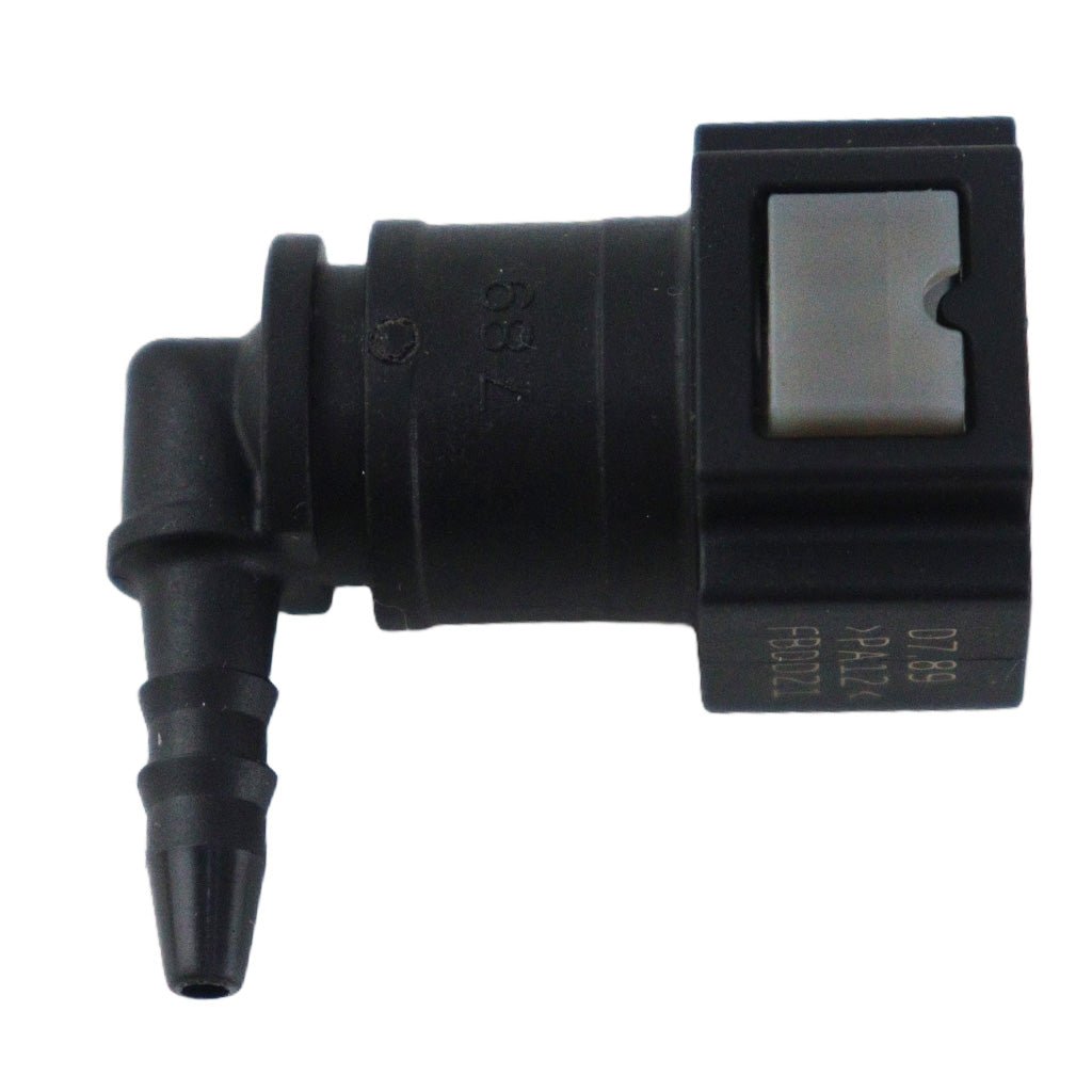 Conector Quick 90° Engate Tubo 8mm X 5mm Femea Macho