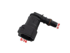 Conector Quick 90 Graus Mangueira Injeção 5/16 - Paraiso das Mangueiras
