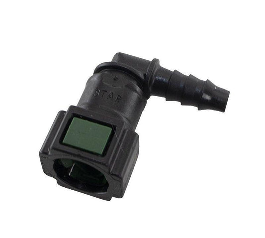 Conector Quick 90 Graus Mangueira Injeção 5/16 - Paraiso das Mangueiras