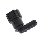 Conector Quick Engate 90° Graus 3/8 10mm Macho Femea