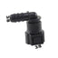Conector Quick Engate 90° Graus 3/8 10mm Macho Femea