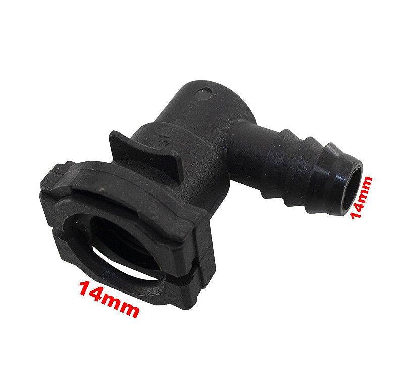 Conector Quick Mangueira Tecalon 14mm Universal - Paraiso das Mangueiras Imagem principal do produto
