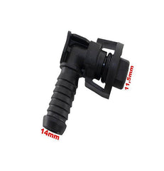 Conector Quick Plug 90 Graus Mangueira Reservatório C/ Trava - Paraiso das Mangueiras