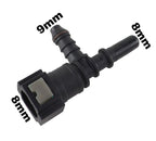 Conector Quick Rapido T 8mm Universal - Paraiso das Mangueiras