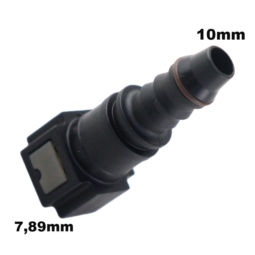 Conector Quick Reto Engate Rapido 7,89 X 10mm Tubo Universal