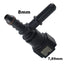 Conector Quick Tee 3 Vias 8mm 5/16 Engate Tubo Universal