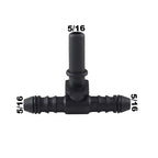 Conector Tee 5/16 X 5/16 8mm Emenda Adaptaçao Mangueira