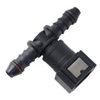 Conector Tee Quick Engate 8mm 5/16 Tubo Mangueira 7,89mm