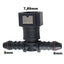 Conector Tee Quick Engate 8mm 5/16 Tubo Mangueira 7,89mm