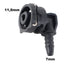 Conector Tubo 90° 11,5 X 7mm Engate Universal Quick