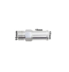 Conexão Espigão Nipe Tempra 2.0 8V 16V Reto C/Rosca 16x4Cm - Paraiso das Mangueiras