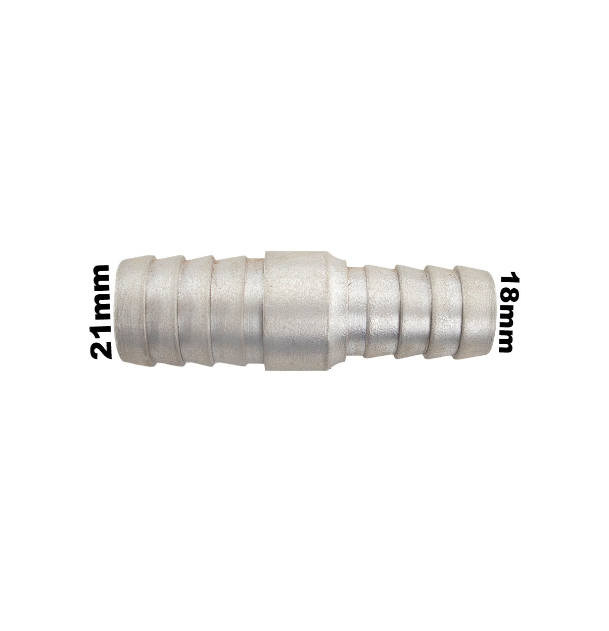 Conexão Nipe Emenda Redução 3/4 X 5/8 21mm 18mm Alumínio Imagem secundária do produto