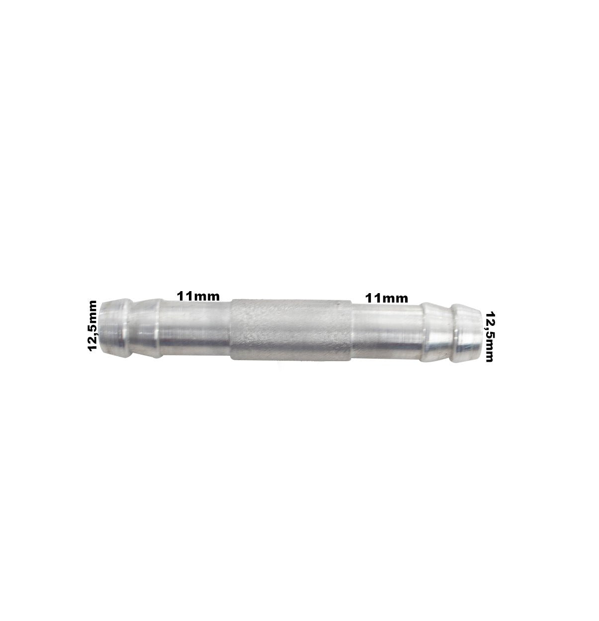 Conexão Nipe Mangueira 7/16 11mm Alumínio Emenda Universal Imagem secundária do produto