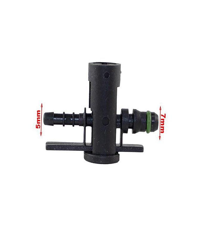 Conexão Retorno do Bico Injetor Amarok Daily 7mm X 5mm Imagem secundária do produto