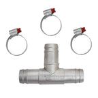 Conexão T Adaptação Emenda 19x19x19mm Em Alumínio
