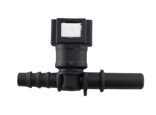 Conexão Tee Quick Universal 5/16 X 3/8 Plástico - Paraiso das Mangueiras