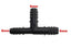 Conexão Tee Quick Universal 9mm Plástico - Paraiso das Mangueiras