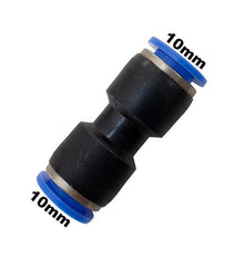Conexão União Emenda Tecalon Plástico 10mm Universal - Paraiso das Mangueiras