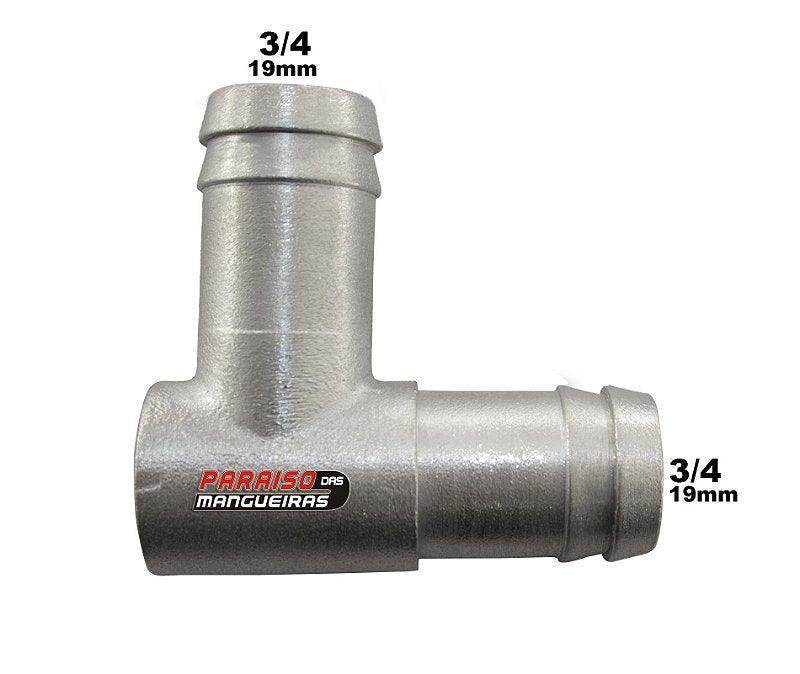 Cotovelo 90º Adaptação Mangueira Ar Quente de 3/4 19mm Imagem secundária do produto
