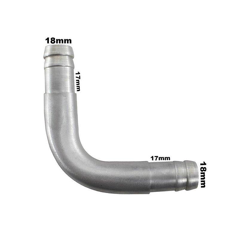 Cotovelo Adaptação Alumínio Mangueira 5/8 16mm Universal - Paraiso das Mangueiras Imagem principal do produto