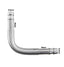 Cotovelo Conexão Aluminio 5/16 8mm Curva 90 Graus Universal - Paraiso das Mangueiras