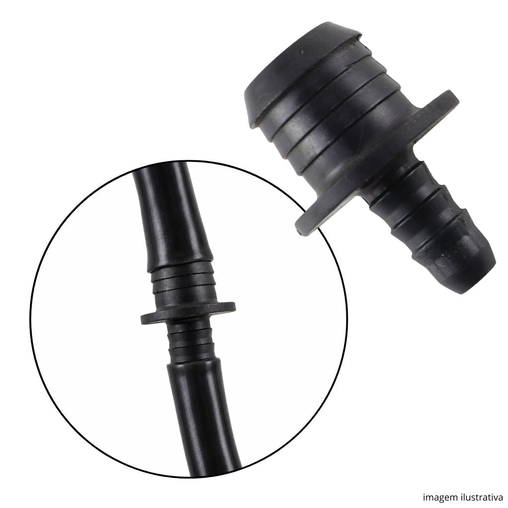 Emenda Conector Mangueira Tubo Servo Freio Hidrovacuo Univ Imagem secundária do produto