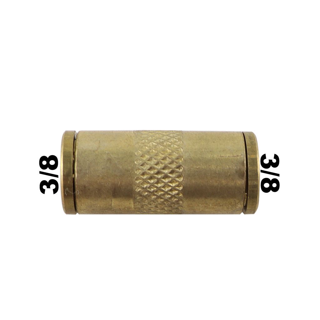 Emenda Uniao Conector 3/8 Tubo Mangueira Universal Metal