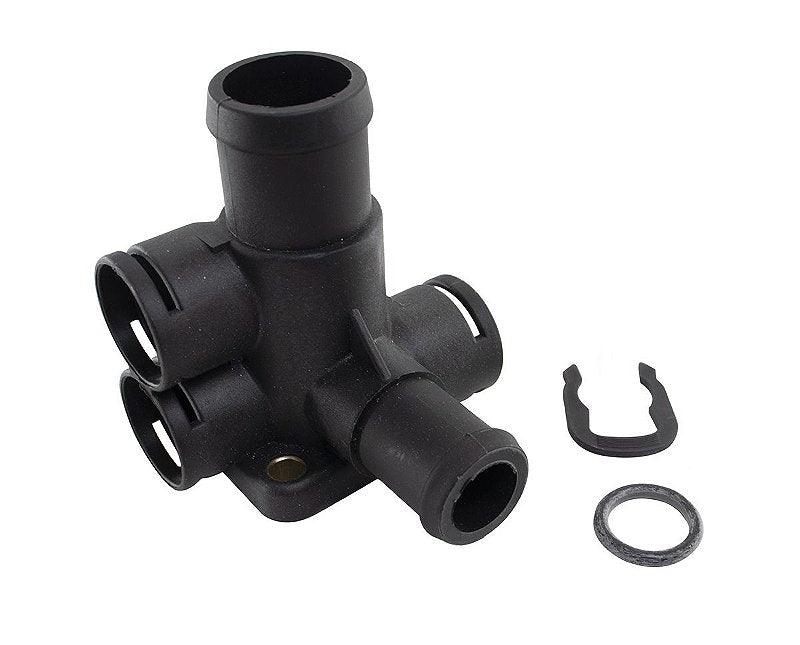 Flange Agua Audi Golf Jetta Passat 1.6 1.8 2.0 - 037121132b - Paraiso das Mangueiras Imagem principal do produto