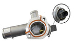 Flange Água C/ Sensor Amarok 2.0 16V 2010/2016 Alumínio - Paraiso das Mangueiras