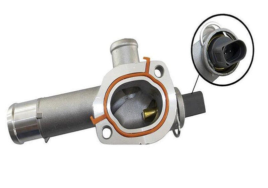 Flange Água C/ Sensor Amarok 2.0 16V 2010/2016 Alumínio - Paraiso das Mangueiras