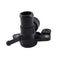 Flange Agua Cabeçote Audi A3 Q3 Jetta Passat Tiguan 2.0 16v - Paraiso das Mangueiras